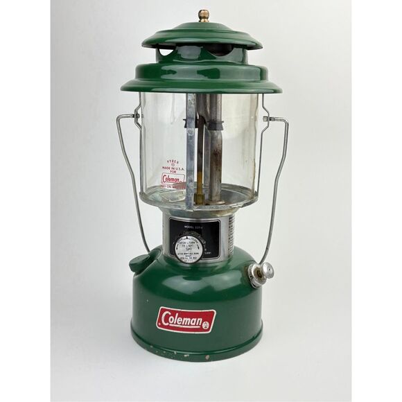 Vintage 1978 Coleman Double Mantle Lantern Model 220J - Picture 1 of 7